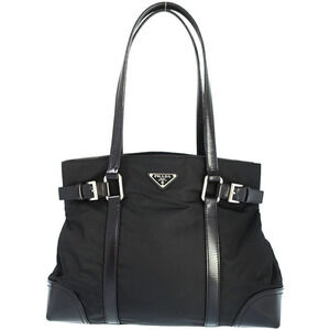 Prada Tessuto tote Shoulder bag black